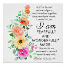 Search for psalm 139 posters Fearfully and wonderfully made