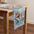 Search for red cardinal table runners Winter