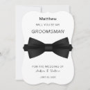 Search for bowtie invitations Will you be my