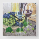 Search for grapes clocks Glass