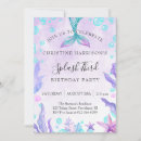 Search for mermaid 3rd birthday invitations Summer