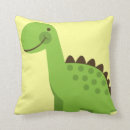Search for cute green dinosaur cushions Cartoon
