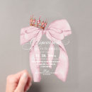 Search for acrylic quinceanera invitations Bow