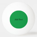Search for green ping pong balls Text