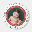 Search for christmas magnets Baby's first christmas