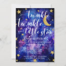 Search for galaxy baby shower invitations Twinkle twinkle little star