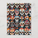 Search for mexican day of the dead postcards Día de los muertos