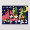 Search for backyard sleepover invitations Camping