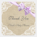 Search for burlap baby shower stickers Rustic