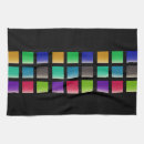 Search for multi colored tea towels Black
