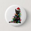 Search for christmas lights badges Kitten