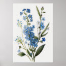 Search for forget me not flower posters Blue flowers