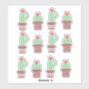 Search for cute cactus stickers Flower