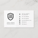 Search for social media icons business cards Icon modern white