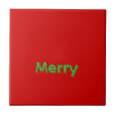 Search for merry christmas tiles Green
