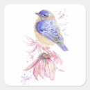 Search for bluebird art stickers Watercolor