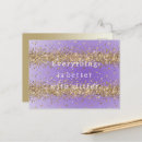 Search for sparkle for postcards Gold