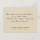 Search for truth postcards Modern
