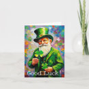 Search for irish luck cards Shamrock