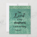 Search for lord is my shepherd postcards God