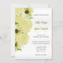 Search for yellow daisy wedding invitations Botanical