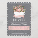 Search for baby sprinkle tea party invitations Floral