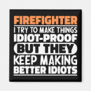 Search for a firefighter magnets Firewoman