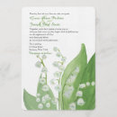 Search for lily of the valley wedding invitations Flowers