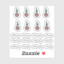 Search for days of the week stickers Modern
