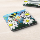 Search for bumble bee coasters Whimsical