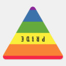 Search for rainbow triangle stickers Stripes