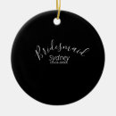 Search for maid christmas tree decorations Calligraphy typography elegant