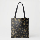 Search for butterfly tote bags Black
