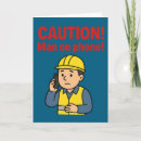 Search for builder birthday cards For him