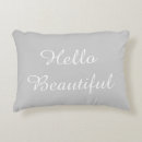 Search for hello beautiful cushions White