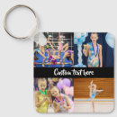 Search for gymnastics key rings Black and white