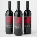 Search for valentine wine labels Flower