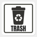 Search for trash can stickers Recycle