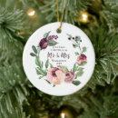 Search for flowers christmas tree decorations Mr and mrs