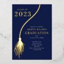 Search for golden graduation invitations Class of 2022
