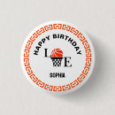 Search for basketball birthday badges Cute