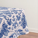 Search for blue damask tablecloths Elegant