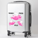 Search for pigs with wings stickers Funny