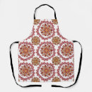 Search for mandala aprons Red