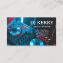 Search for dj business cards Disc jockey