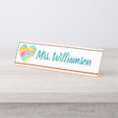 Search for rainbow name plates School