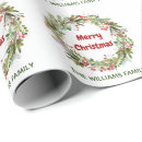 Search for initial wrapping paper Red