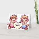 Search for twin girls cards Birth of twins