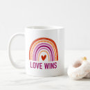 Search for love wins mugs Rainbow