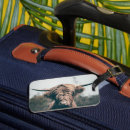 Search for highland cattle luggage tags Scotland